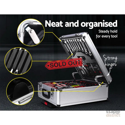 Giantz 786pcs Tool Kit Trolley Case Mechanics Box Toolbox Portable DIY Set - Tools > Other Tools > Hand Tools