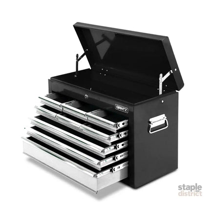 Giantz 9 Drawer Tool Box Cabinet Chest Toolbox Storage Garage Organiser Grey - Tools > Tools Storage > Tool Cabinets