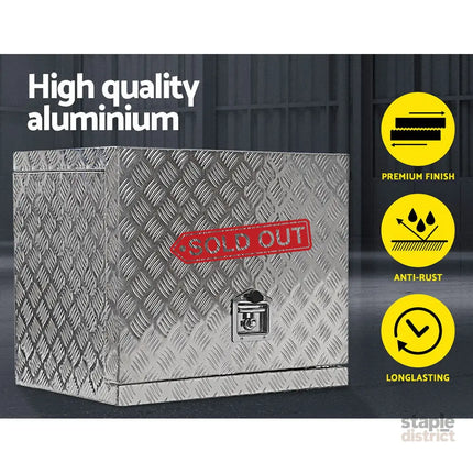Giantz Aluminium Ute Tool Box Storage Toolbox Generator Truck Trailer Lock - Tools > Tools Storage > Tool Boxes