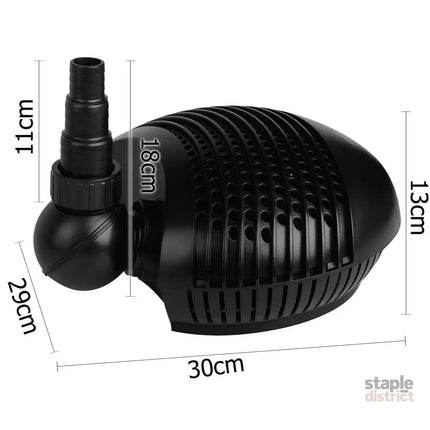 Giantz Aquarium Pump Fish Tank Water Submersible Fountain Pond Marine 10000L/H - Pet Care > Aquarium > Fish Food
