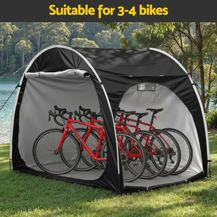 Giantz Bike Storage Tent Outdoor Waterproof UV Resistant Shelter w/ Ventilation - Home & Garden > Travel > Duffel Bags