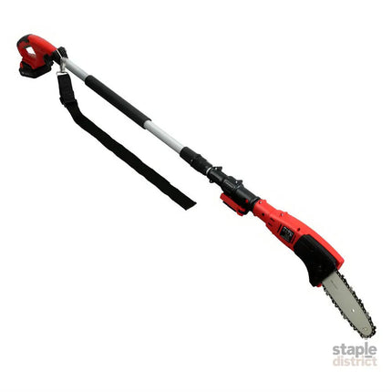 Giantz Chainsaw Cordless Pole Chain Saw 20V 8inch Pruner Battery 2.7m Long Reach - Tools > Power Tools > Chainsaws