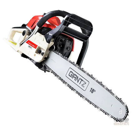 Giantz Chainsaw Petrol 45CC 18’’ Bar Commercial E-Start Pruning Chain Saw - Tools > Power Tools > Chainsaws