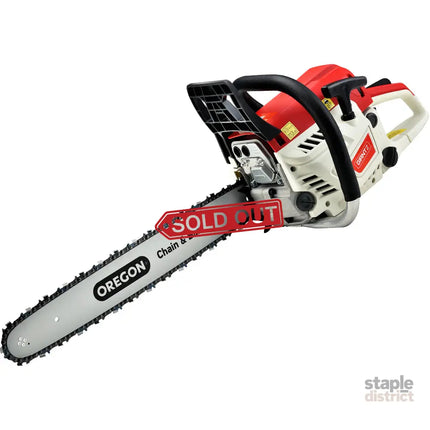 Giantz Chainsaw Petrol 52CC 20’’ Oregon Bar Commercial E-Start Pruning Chain Saw - Tools > Power Tools > Chainsaws