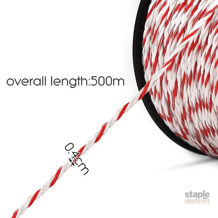 Giantz Electric Fence Poly Rope 500M - Pet Care > Farm Supplies > Fencing