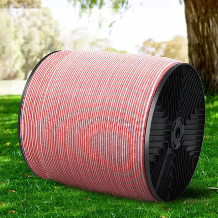 Giantz Electric Fence Poly Tape 1200M - Commercial > Commercial Others > Fencing & Barriers