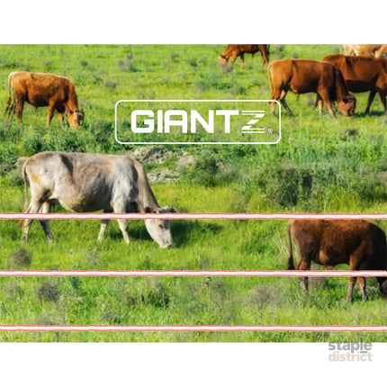 Giantz Electric Fence Poly Tape 1200M - Commercial > Commercial Others > Fencing & Barriers