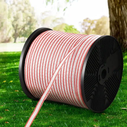 Giantz Electric Fence Poly Tape 400M Insulator - Pet Care > Farm Supplies > Fencing