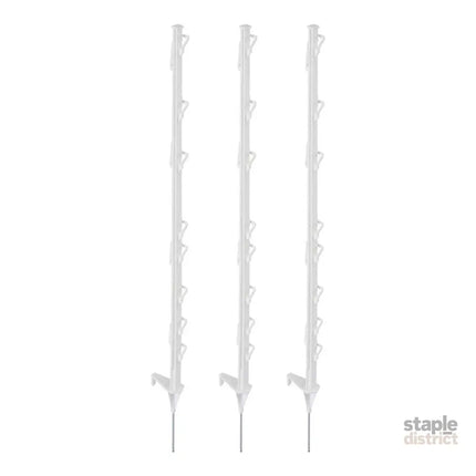 Giantz Electric Fence Posts 20pcs Electric Fence Poly White - Pet Care > Farm Supplies > Fencing