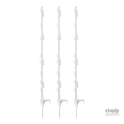 Giantz Electric Fence Posts 20pcs Electric Fence Poly White - Pet Care > Farm Supplies > Fencing