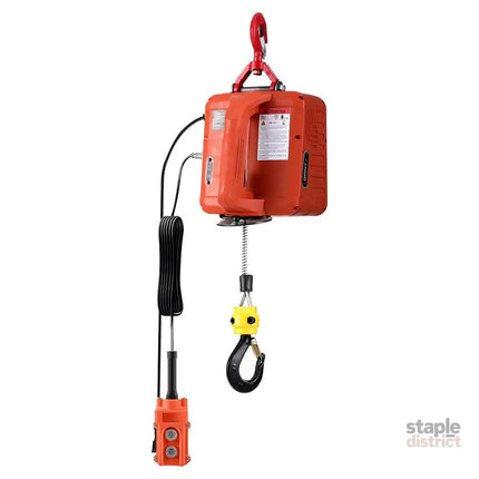 Giantz Electric Hoist Winch 500KG Wired/Wireless Remote Control - Auto Accessories > Auto Accessories Others >