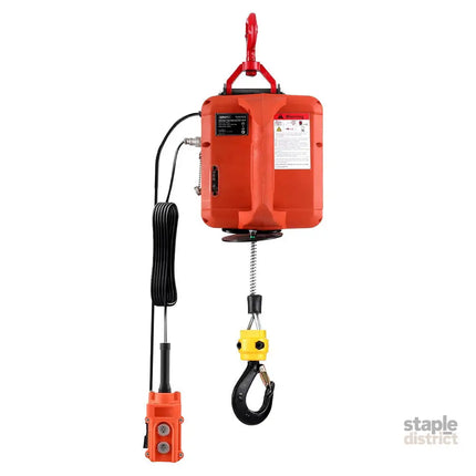 Giantz Electric Hoist Winch 500KG Wired/Wireless Remote Control - Auto Accessories > Auto Accessories Others >
