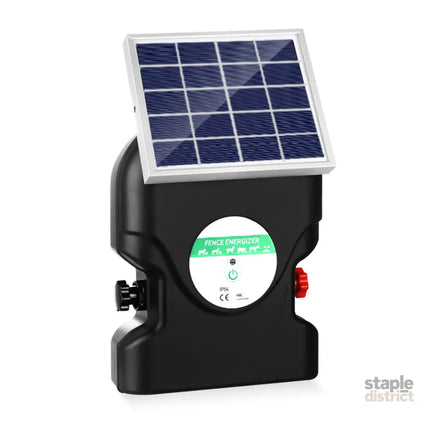 Giantz Fence Energiser 20KM Solar Powered 1.2J Electric - Pet Care > Farm Supplies > Fencing