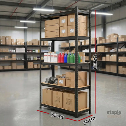 Giantz Garage Shelving 1.5X0.7m Warehouse Shelves Storage Rack Pallet Racking - Tools > Tools Storage > Wall Storage