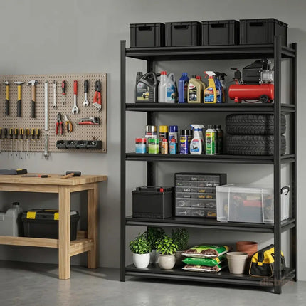 Giantz Garage Shelving 1.8X1.2m Warehouse Rack Storage Shelves Workshop Racks Steel - Tools > Tools Storage > Wall