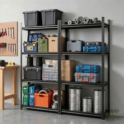 Giantz Garage Shelving 1.8X1.8m Warehouse Rack Storage Shelves Workshop Racks Steel - Tools > Tools Storage > Wall