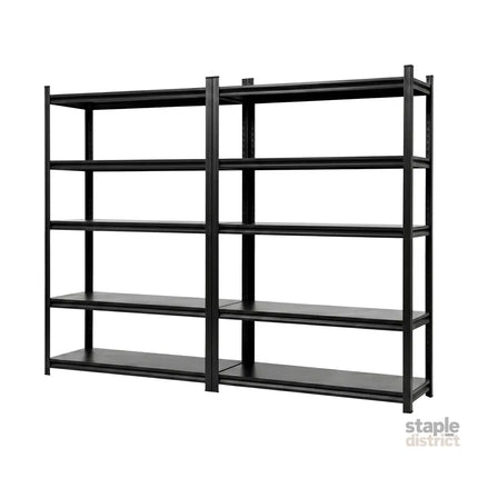 Giantz Garage Shelving 2.4X1.8m Warehouse Rack Storage Shelves Workshop Racks Steel - Tools > Tools Storage > Wall