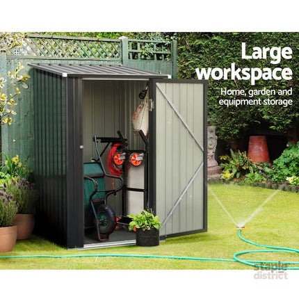 Giantz Garden Shed 0.99x1.04M Sheds Outdoor Tool Storage Workshop House Steel - Home & Garden > Storage > Sheds