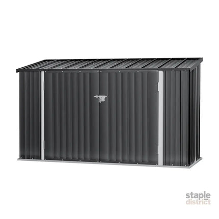 Giantz Garden Shed 2.22x0.91M Bike Sheds Outdoor Storage Tool Workshop House Shelter Double Door - Home & Garden >
