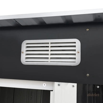 Giantz Garden Shed 2.38x1.31M Sheds Outdoor Storage Tool Metal Workshop Shelter Sliding Door - Home & Garden > Storage