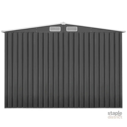 Giantz Garden Shed 2.58x3.14M w/Metal Base Sheds Outdoor Storage Workshop Shelter Sliding Door - Home & Garden >