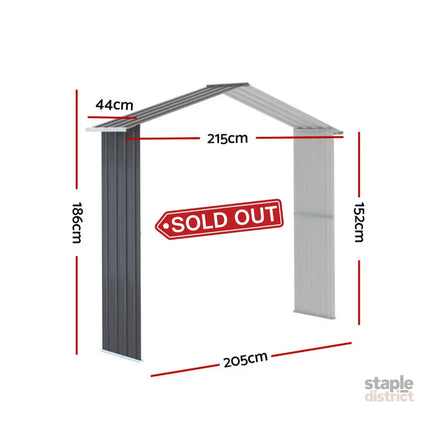 Giantz Garden Shed Extension Kit Outdoor Storage Tool Sheds Workshop House Shelter - Home & Garden > Storage > Sheds