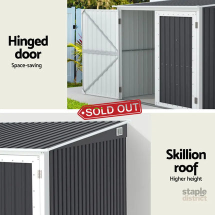 Giantz Garden Shed Sheds Outdoor Storage 2.06x2.03M Tool Workshop House Shelter - Home & Garden > Storage > Sheds