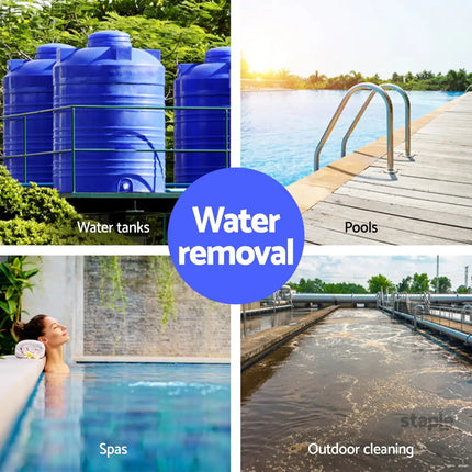 Giantz Garden Submersible Pump 400W Dirty Water Bore Tank Well Steel Sewerage - Tools > Pumps > Sewage Pumps