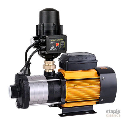 Giantz Garden Water Pump High Pressure 2000W Max 5-Stage Tank Irrigation Transfer Booster Pump Black - Tools > Pumps >