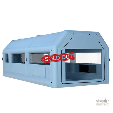 Giantz Inflatable Spray Booth 10X5M Car Paint Tent Filter System 2 Blowers - Auto Accessories > Auto Accessories Others