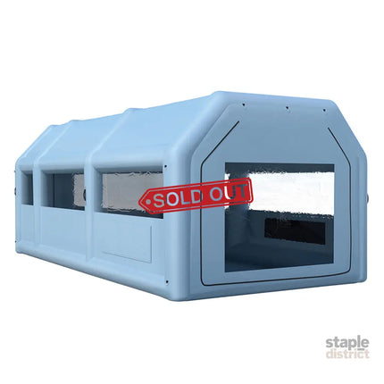 Giantz Inflatable Spray Booth 8.5X4.8M Car Paint Tent Filter System 2 Blowers - Auto Accessories > Auto Accessories