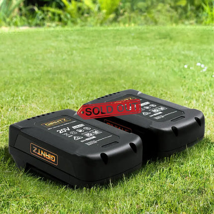 Giantz Lawn Mower 40V Battery Only Cordless 20V x2 Fits LI37 - Tools > Power Tools > Outdoor Power Equipment