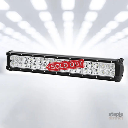 Giantz LED Driving Light 20 Inch Flood Spot Light Bar Driving Lamp Offroad Truck - Auto Accessories > Auto Accessories
