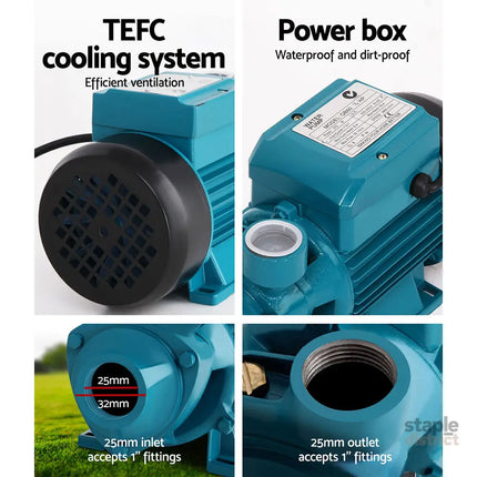 Giantz Peripheral Pump Auto Controller Clean Water Garden Farm Rain Irrigation - Tools > Pumps > Irrigation Pumps