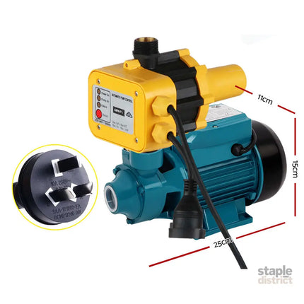 Giantz Peripheral Pump Auto Controller Clean Water Garden Farm Rain Irrigation - Tools > Pumps > Irrigation Pumps