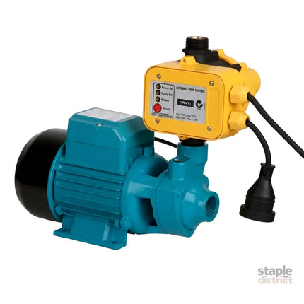 Giantz Peripheral Water Pump Garden Boiler Car Wash Auto Irrigation QB80 Yellow - Tools > Pumps > Irrigation Pumps