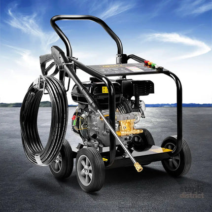 Giantz Petrol High Pressure Cleaner Washer 20M Hose Gurney - Auto Accessories > Auto Accessories Others > Automotive