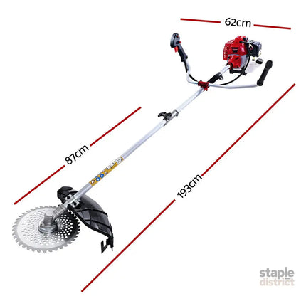 Giantz Pole Chainsaw Petrol Hedge Trimmer Tree Pruner 5 In 1 - Tools > Power Tools > Chainsaws