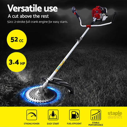 Giantz Pole Chainsaw Petrol Hedge Trimmer Tree Pruner 5 In 1 - Tools > Power Tools > Chainsaws