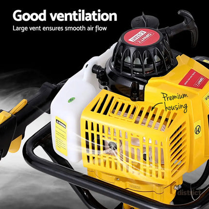 Giantz Post Hole Digger 200mm Petrol Drill Auger Extension Bits - Tools > Power Tools > Outdoor Power Equipment