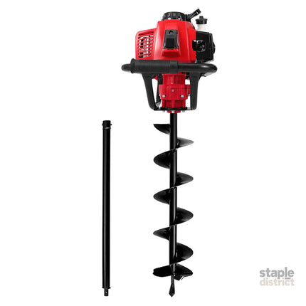 Giantz Post Hole Digger 200mm Petrol Drill Extension Auger Bits - Tools > Power Tools > Outdoor Power Equipment