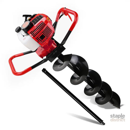 Giantz Post Hole Digger 200mm Petrol Drill Extension Bits Auger - Tools > Power Tools > Outdoor Power Equipment