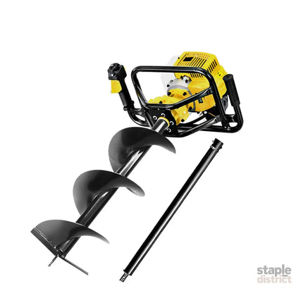 Giantz Post Hole Digger 300mm Petrol Drill Auger Extension Bits - Tools > Power Tools > Outdoor Power Equipment