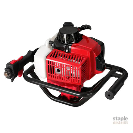 Giantz Post Hole Digger Motor Only Engine Petrol Red - Tools > Power Tools > Outdoor Power Equipment