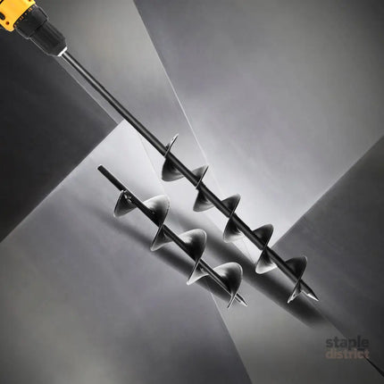 Giantz Power Garden Spiral Auger Hole Digger Earth Drill Bit Φ75x300 & 600mm - Tools > Power Tools > Outdoor Power