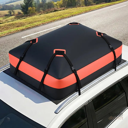 Giantz Rooftop Cargo Bag Waterproof Car Luggage Carrier 15 Cubic Ft Universal - Auto Accessories > Auto Accessories