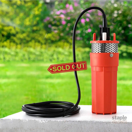 Giantz Submersible Solar Water Pump 24V 70M Head Deep Well Bore Self-priming - Tools > Pumps > Irrigation Pumps