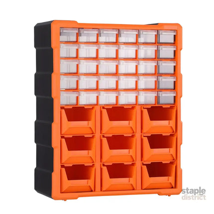 Giantz Tool Organizer 39-Drawer Hardware Cabinet Screw Storage Box Anti-Drop - Tools > Tools Storage > Tool Boxes