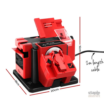 Giantz Tool Sharpener Electric Drill Bit Knife Scissor Chisel Planer Grinder - Tools > Power Tools > Chainsaws