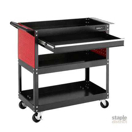 Giantz Tool Trolley Cart Rolling Cabinet with Drawer Workshop Garage Storage - Tools > Tools Storage > Utility Trolleys